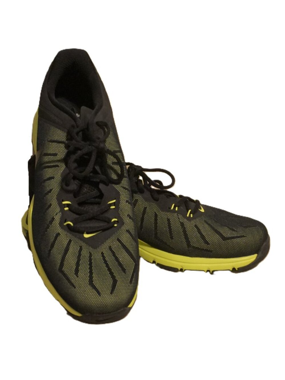 Nike Max Air Black and Neon Green Men’s Size 13